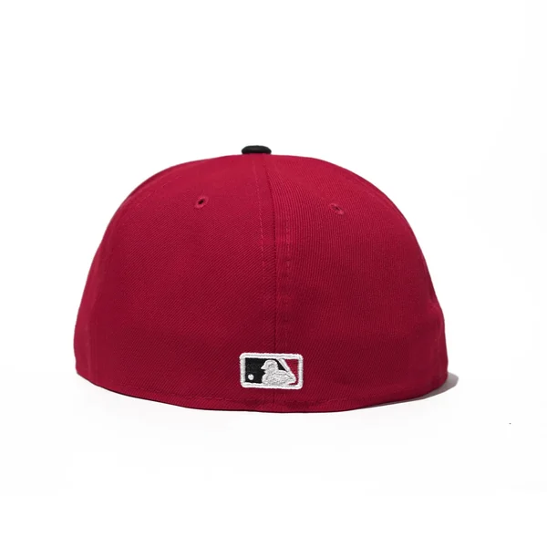 Cincinnati Reds New Era Road Authentic Collection On-Field 59FIFTY Fitted Hat - Red/Black - Size: 7
