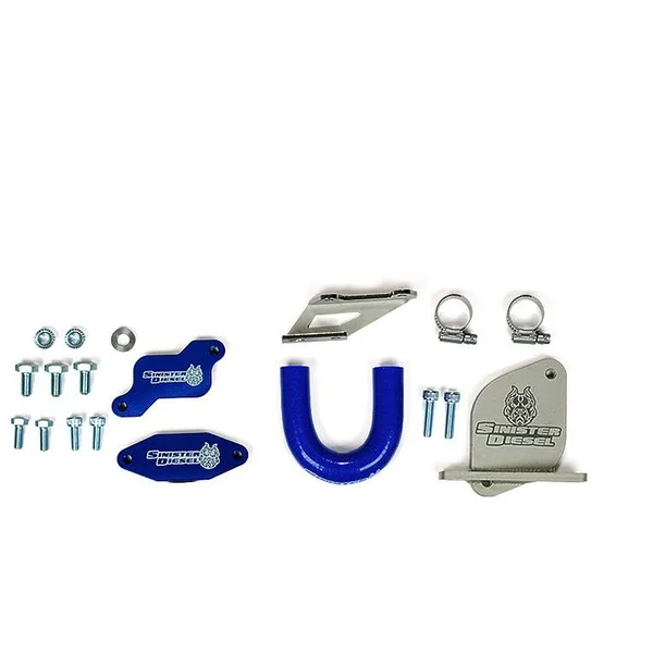 Sinister Diesel SD-EGRD-LMM 2007.5-2010 Chevy EGR Valve & Cooler Delete Kit