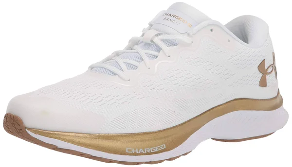 Under Armour Charged Bandit 6 Women's Running Shoes - White - 8
