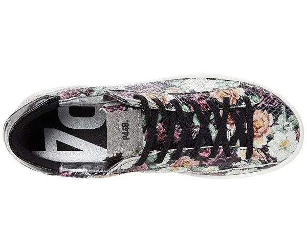P448 John-W Women's Shoes Flowers : 36 (US Women's 6) M