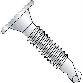 GoVets - Kanebridge CORPORATION 10-24x2 1/2 Phil Wafer Head #3 Point Self Drill Screw Mach. Screw THD Full Thrd Zinc Bake, 2000 P