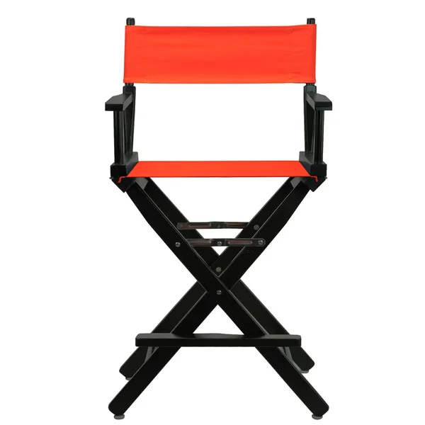 Casual Home 24x22 Director&s Chair Black Frame, Orange Canvas