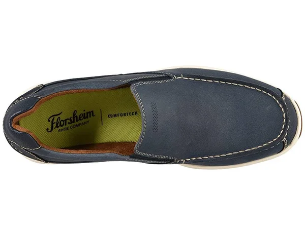 Florsheim Great Lakes Moc Toe Slip on 9 Men's Indigo