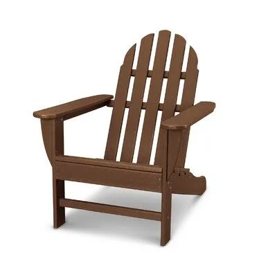 Classics Plastic Adirondack Chair Ivy Terrace Color: Teak