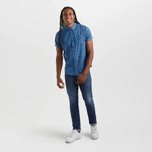 Outdoor Research Janu Shirt - Men's Naval Blue, XXL