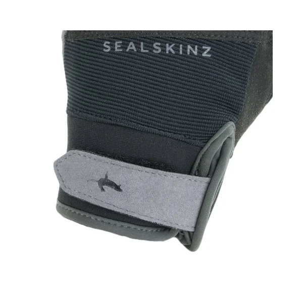 Sealskinz Waterproof All Weather MTB Glove (S, Black, Grey)