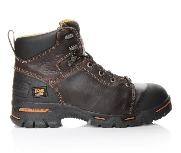 Timberland Men's Steel Toe 6 inch Work Boots Brown 10.5M