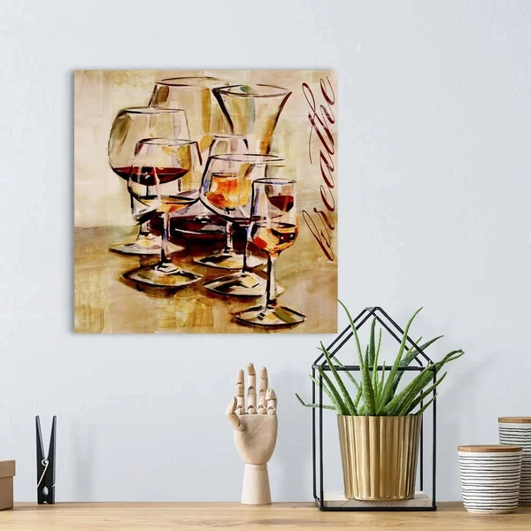 Breathe - Canvas Wall Art, 16x16, Great Big Canvas