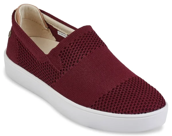Spenco Bahama Slip-On Women's Casual Shoe Merlot - 9 Medium