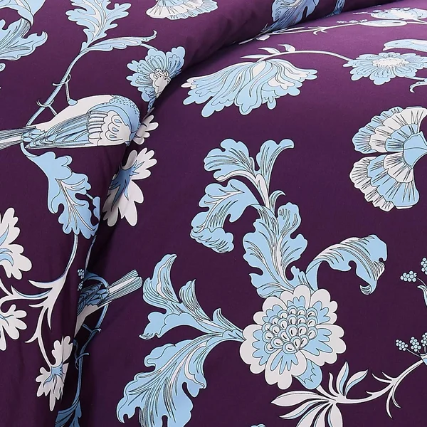 Early Spring Premium Comforter and Sham Set - Red - Full - Queen