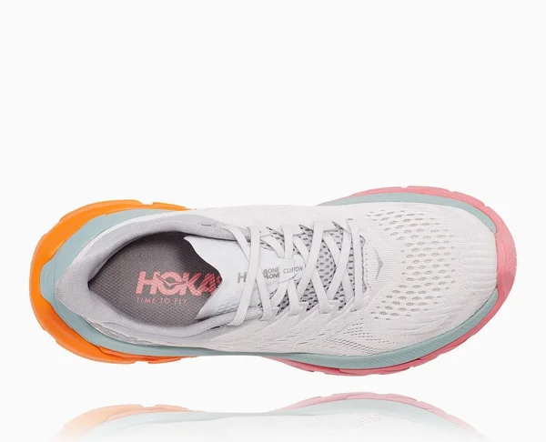 Hoka One One Women's Clifton Edge Nimbus Cloud-Lunar Rock, 6