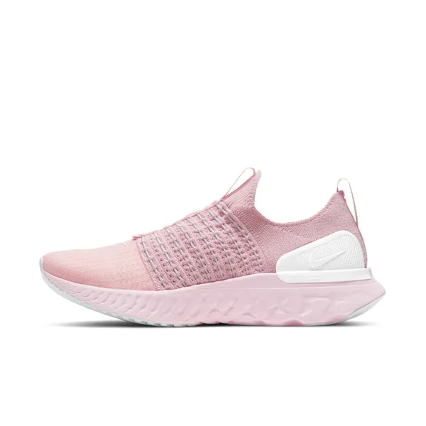 Nike Women's React Phantom Run Flyknit 2 Running Shoes, Pink