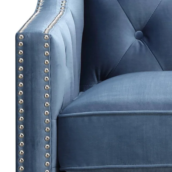 Picket House Teagan Marine Blue Accent Chair