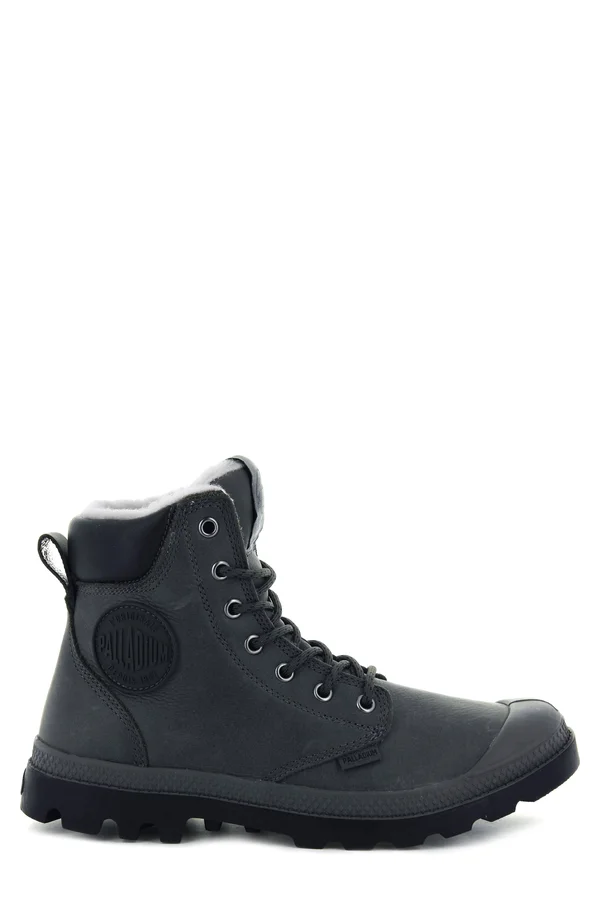 Palladium Boots Unisex Pampa Sport Cuff WPS Dark Gull Gray