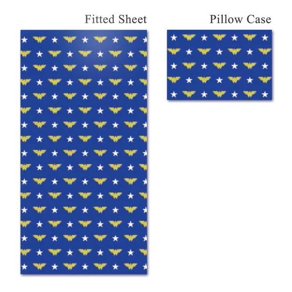 DC Comics Wonder Woman Reversible Comforter Set Crover