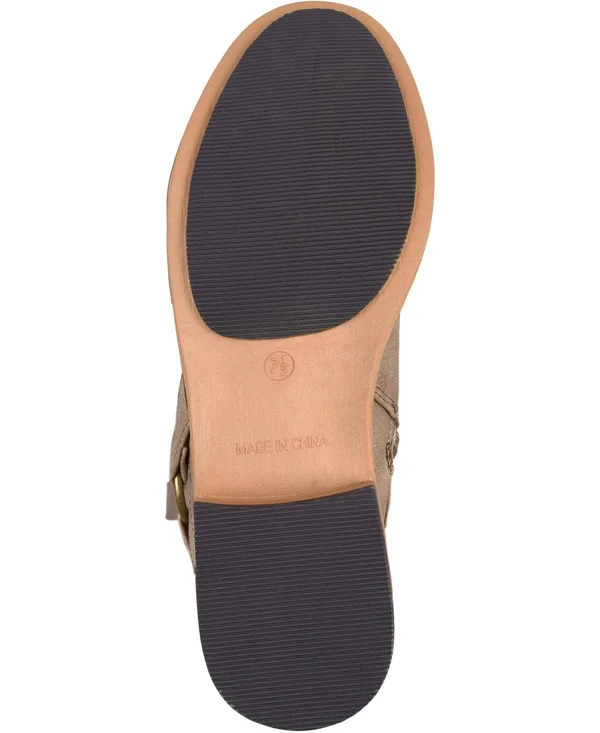 Journee Collection Walla Boot - Extra Wide Calf Women's Shoes Wine : 9.5 M