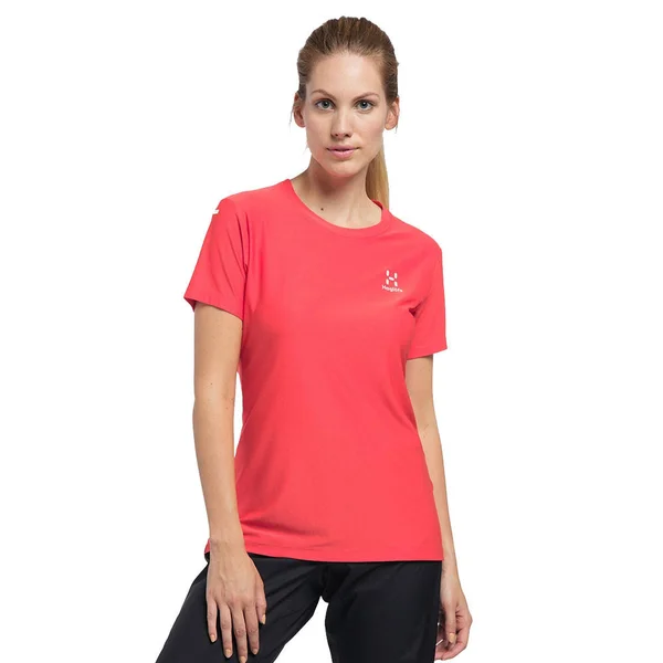 Haglofs Womens L.I.M Tech Tee Hibiscus Red
