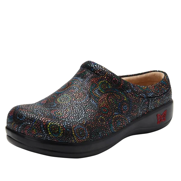 Alegria Kayla Slip on Clog - Women's 42 in Splashy