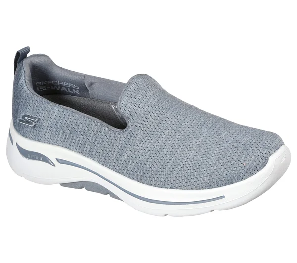 Skechers GOwalk Arch Fit - Unlimited Time Gray - Size 9.0