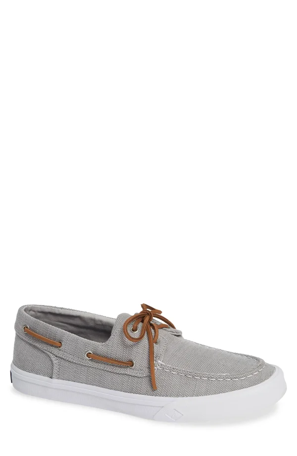 Men's Sperry Bahama II Baja Boat Shoe, Size 7 M - Grey