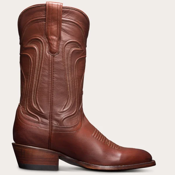 Tecovas - Women's Handmade Cowgirl Boot, Bourbon Brown 6 B-Average