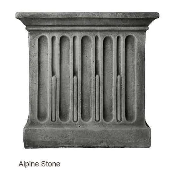 Campania International Chatham Birdbath - Ferro Rustico Nuovo
