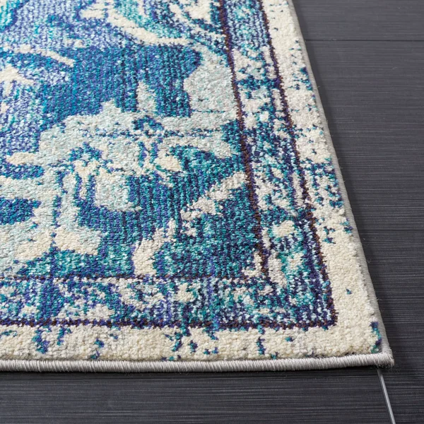 2' x 8' Runner Area Rug, Grey, Safavieh