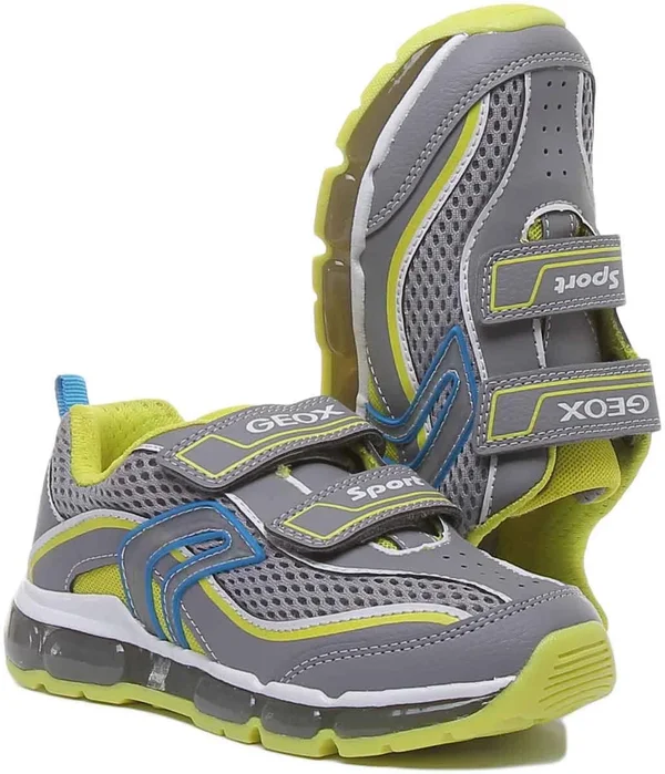 Geox J Android in Greylime 24 EU, Grey