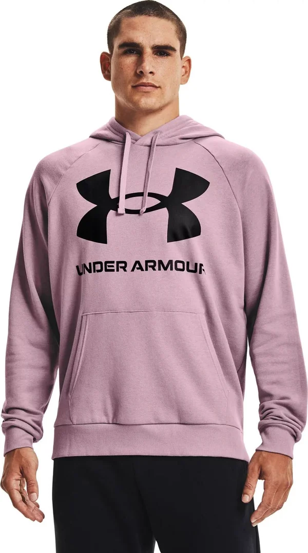 Under Armour Women's Rival Fleece Logo Hoodie - Black - 3X