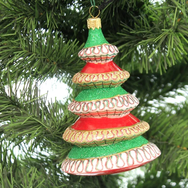 Joy to The World Glitterazzi Ribbon Candy Tree Ornament
