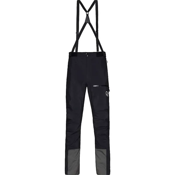 Norrona Men's trollveggen Gore-Tex Pro Light Pant - XL - Caviar