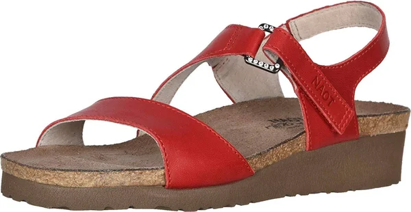 Naot Women's Pamela, Size: 41, Kiss Red Leather