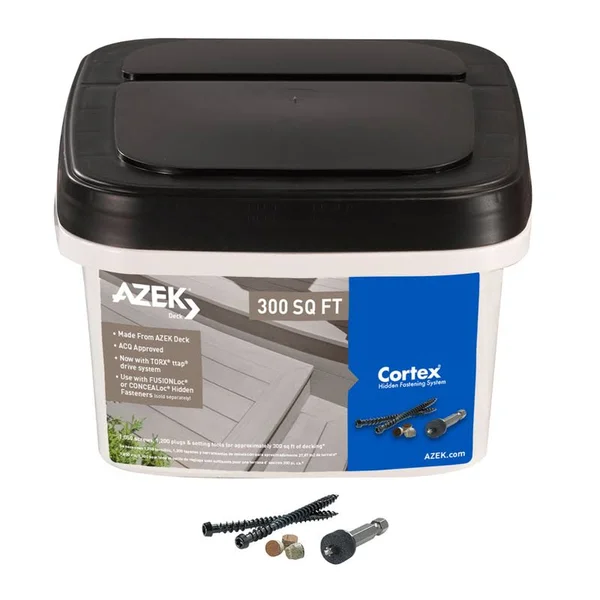 Azek Cortex 2-3/4 in. L Torx Ttap Star Head Morado Hidden Deck Fastener 1050 lb.