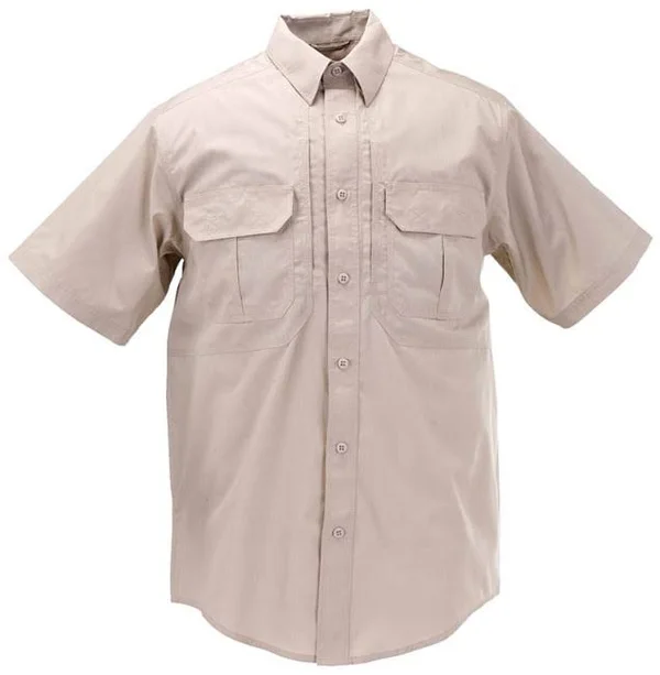 5.11 Tactical Taclite Pro Short Sleeve Shirt, Charcoal - Large