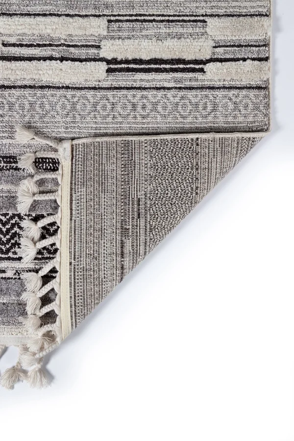Momeni Odessa ODE-1 Grey Rug - 5 ft 3 in x 7 ft 6 in