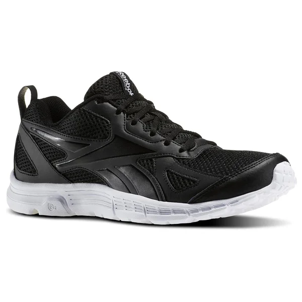 Reebok Men's Supreme Run Black Running Shoe, Size: 12
