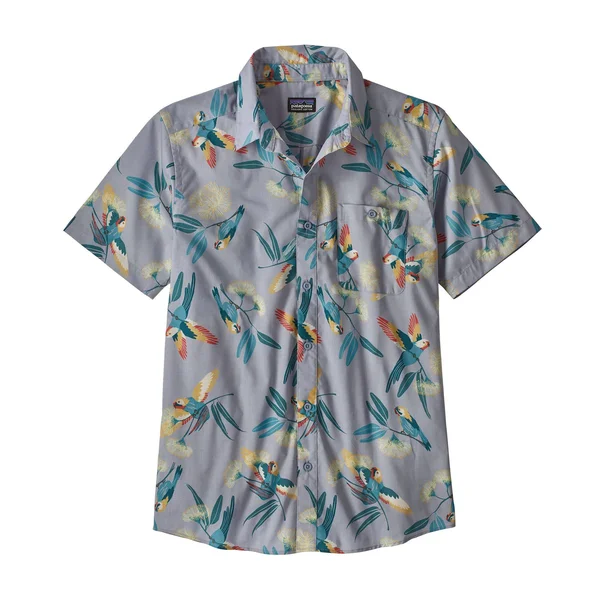 Patagonia Men's Go to Shirt Parrots Ghost Purple, S