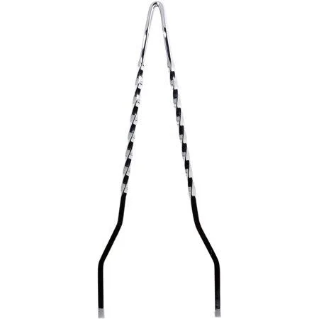 Cycle Visions Twisted Sticks Sissy Bar Black for 8 1/4 inch- 8 3/4 inch Side Plates 18 inch Bars Cv8041b, Size: for 8 1/4- 8 3/4
