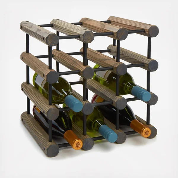 J. K. Adams 12 Bottle Wine Storage Rack, Driftwood