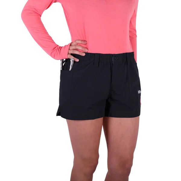 AFTCO Women's Original Fishing Short - Black - 2