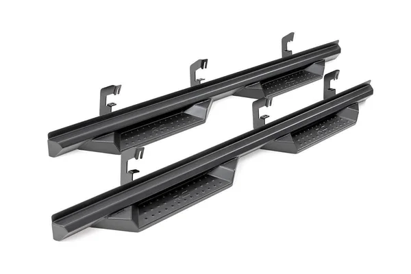 Rough Country SDS020877 - Cab Length DS2 Drop Steps - TruckProUSA