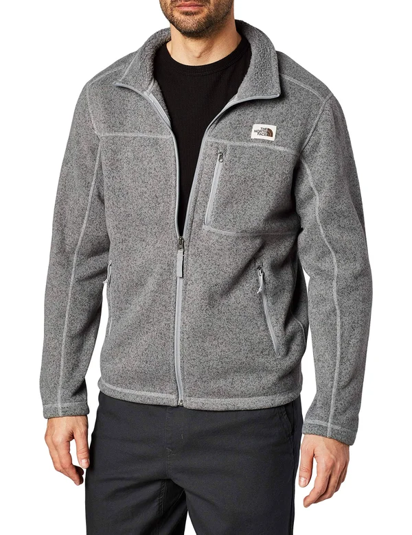 The North Face Men's Gordon Lyons Full Zip TNF Medium Grey Heather, S