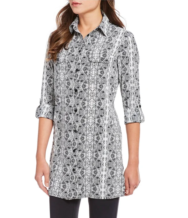 Coolibar UPF 50+ Women's Santorini Tunic Shirt - Sun Protective