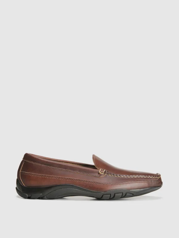 Allen Edmonds Boulder Brown Leather - Men's, Size: 7.5 Wide