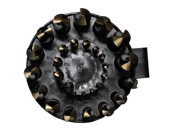 Drill America 29 Piece Heavy Duty High Speed Steel Drill Bit Set with Black and Gold Finish in Round Case (1/16x22 - 1/2x22 x 64