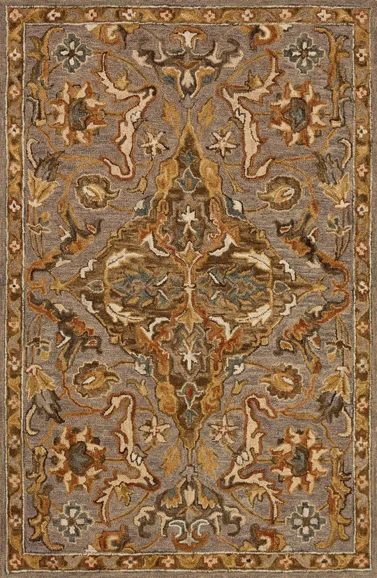 Loloi Victoria VK-04 7&9x22 x 9&9x22 Grey - Multi Area Rug