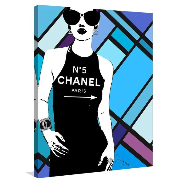 Picture Perfect International by Jodi This Way Too Giclee Print Canvas Wall Art - 36 Inches x 48 Inches x 1.5 Inches
