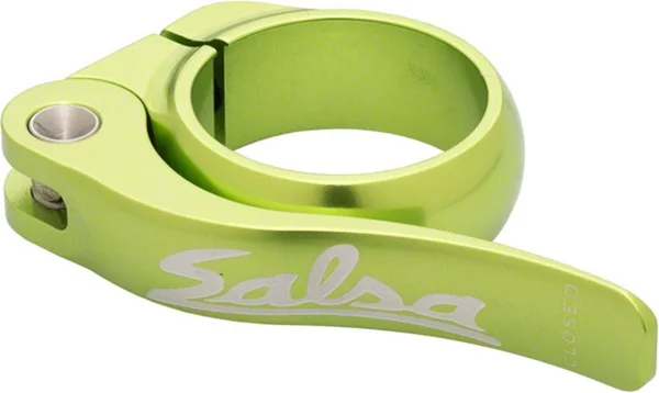Salsa Flip-Lock Seat Collar 35.0 Lime Green