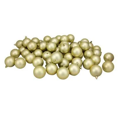Shatterproof Christmas Ball Ornament The Holiday Aisle Color: Gold