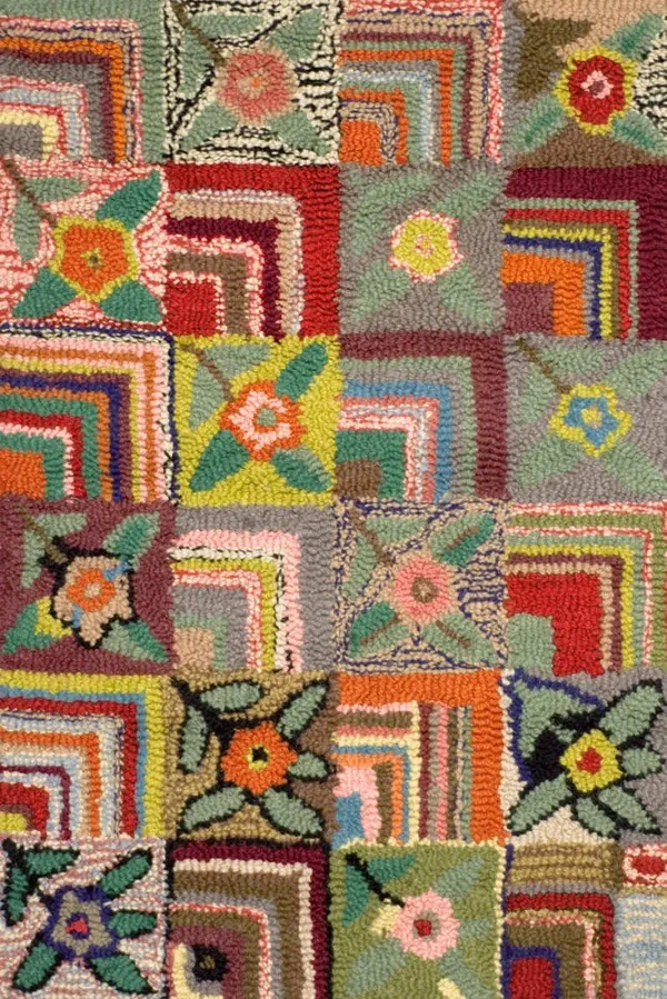 Dash and Albert Gypsy Rose Wool Hooked Rug